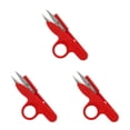 thumbnail image 1 of ziyahi Ciseaux à Broder en ABS avec Lames en Acier Inoxydable – Ciseaux à Coudre Professionnels et Portables Rouges 3ensemble, 1 of 6