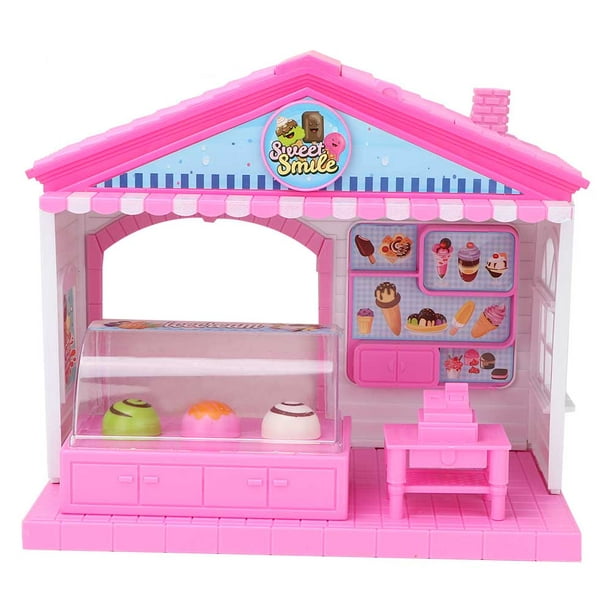 Pretend Play Restaurant Toy Mini Safe Miniature Restaurant Toy Children 