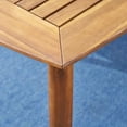 thumbnail image 3 of Noble House Llano 7 Piece Wooden Patio Dining Set in Teak and Cream, 3 of 7