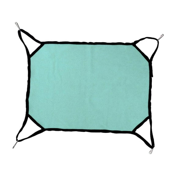 oshhnii Cat Hammock Bed Four Seasons Comfortable Pet Cage Hammock Cage Blue
