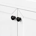 thumbnail image 4 of 36" Freestanding White Vanity | Modern Style for Bathroom, Multiple Drawers and Cabinet | Solid Rubber Wood & MDF, Water - resistant Finish | Stores Soaps and Towels Neatly, 4 of 7