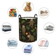 thumbnail image 6 of Haiem Sloth Doing Yoga Laundry Basket, Laundry Hamper, Collapsible Laundry Baskets, Dirty Clothes Hamper, Waterproof with Handles for College Dorm, Family-Medium, 6 of 8
