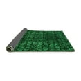 thumbnail image 2 of Ahgly Company Indoor Rectangle Abstract Green Modern Area Rugs, 7' x 9', 2 of 4