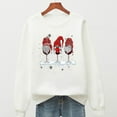 thumbnail image 5 of MaFYtyTPR Christmas Tops Christmas Fashion Women's Casual Long Sleeve Printed Ladies Sweatshirts Tops, 5 of 5
