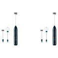 thumbnail image 1 of Advancent Espumador de leche inalámbrico eléctrico, batidor de huevos, mezclador USB, batidor de café, herramientas de cocina, espumador, Type1 NO1, 1 of 6