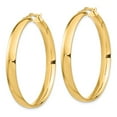 thumbnail image 2 of Primal Gold 14 Karat Yellow Gold 5mm Hoop Earrings, 2 of 4