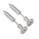 thumbnail image 3 of 1 Par De Los Hombres \ 's Fresco Pendientes De Tornillo De Acero Inoxidable 316l Zarcillos De Plata, 3 of 9