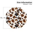 thumbnail image 2 of KLL Drink Coasters Set Octagon of 4,PU Leather Absorbent Coasters Set Decorative Coffee Cup Coasters Housewarming Gift for Home Decor-Cow Tie Dye, 2 of 5
