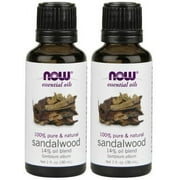 Now Foods - 1 fl oz Sandalwood Oil (14% Blend) (Pack of 2)