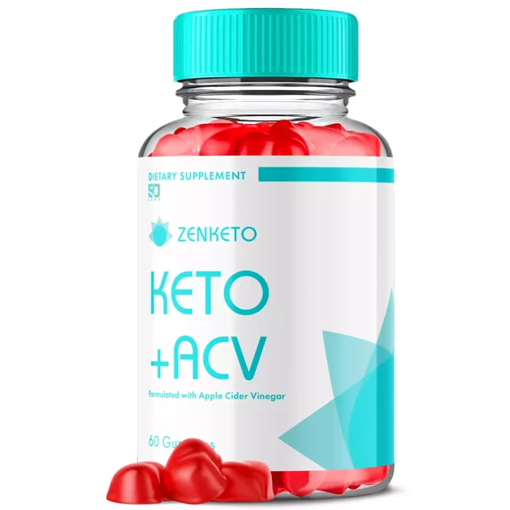ZenKeto ACV Gummies Maximum Strength Weight Management Supplement 60 Gummies