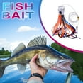 thumbnail image 4 of DAMAI Trolling Lures,Simulation Squid Trolling Fish Bait,Realistic Bass Swimbait for Freshwater Crappie Catfish Deep Sea Night Anglers Kayak Surf Fly Ice Dad Men, 4 of 8