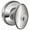 Chrome, variant on F51-Sie Siena Keyed Entry Door Knob Set - Bronze