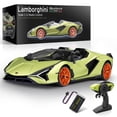 thumbnail image 1 of Coche a control remoto MIEBELY Lamborghini escala 1:12 verde, 1 of 7