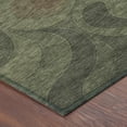 thumbnail image 3 of Addison Rugs Chantille Indoor/Outdoor Contemporary Abstract Olive Machine Washable Rectangle Rug, 9' x 12', 3 of 8