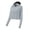 Gray&44#0408V, variant on Women's UPF 50+ Ice Silk Sun Protection Hooded Cycling Jacket Full Zip Cropped Long Sleeve with Thumb Holes Breathable Quick Dry for Outdoor Sports