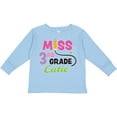 thumbnail image 3 of Inktastic Miss 3rd Grade Cutie with Pencil and Stars Girls Long Sleeve Toddler T-Shirt, 3 of 5