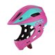 thumbnail image 3 of Casco de bicicleta para niños Casco integral portátil con forro extraíble PC Cuadro rosa rojo, 3 of 9