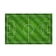 thumbnail image 2 of Alfombra suave de campo de fútbol ZJT250131492 | Alfombra de poliéster verde antideslizante para interior y exterior | Tapete de césped deportivo de 99 x 199 cm para sala de estar, dormitorio, mesa, 2 of 5
