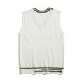 thumbnail image 5 of Fall/winter Men's Trend Loose Sleeveless Sweater Vest, 5 of 5