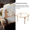 thumbnail image 3 of Soporte de Aro para Punto de Cruz ANGGREK Estructura Robusta Ajuste Flexible Madera, 3 of 7