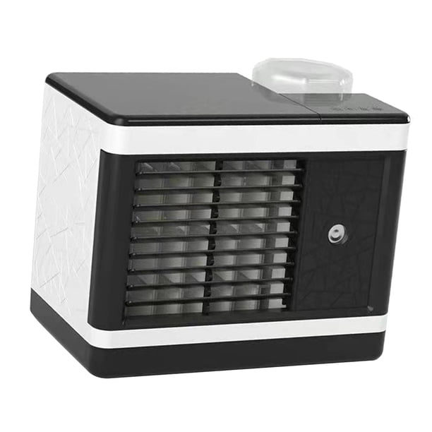 Ventilador de aire acondicionado Ventilador de de de 3 niveles Refrigeración por agua para Camping Hogar Dormitorio Blanco Gloria Aire acondicionado casero