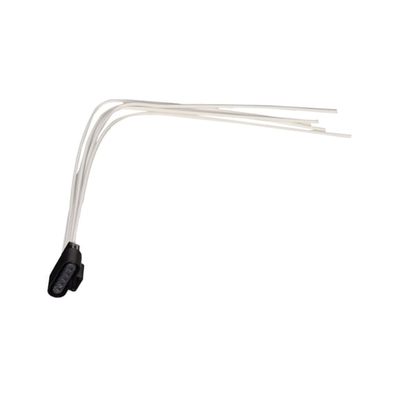 KarParts360 For Chevy Silverado 2500 HD/3500 2003 2004 2005 2006 Multi Purpose Pigtail Set Black Rectangular Shape | Female Terminal | Male Connector | 5 Terminal | 5 Wire | w/ Splices | 13587130