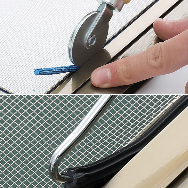 Herramienta de rodillo de pantalla, herramienta de rodillo de pantalla de 3 mm Herramienta de desplazamiento de pantalla Rodillos de doble cabeza altamente versátiles