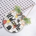 thumbnail image 4 of Cats with White Welcome Sign for Front Door Wreath Door Sign for Farmhouse Porch Decoration Indoor Outdoor, 4 of 7