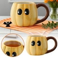 thumbnail image 2 of ​​ZCSKFIN Halloween Ceramic Mug Ghost Design Themed Seasonal Beverage Cup for Halloween Parties Festive Gatherings Spooky Decor Dishwasher Safe Microwave Safe Drinkware​, 2 of 6
