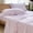 Purple Gingham, variant on Yellow Gingham Ruffle Queen Sheet Set, Soft Pre-Washed Microfiber Plaid Bed Sheets, 4-Piece Deep Pocket Farmhouse Bedding