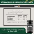 thumbnail image 3 of Hmb 60 Cápsulas 500 Mg Hmb Hidroxi Metilbutirato Sin Sabor, 3 of 5