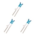 thumbnail image 2 of Matsuzay palillos de metal patrón de dibujos animados utensilios de cocina de acero inoxidable utensilio de comedor accesorio de entrenamiento artesanía Type1 NO1 Matsuzay CBP383367, 2 of 6