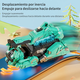 thumbnail image 4 of Carro Juguete Dinosaurio Regalos Para Ninos Transformer Tanque Tiranosaurio Rex Xtellar Rojo, 4 of 4