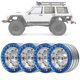 thumbnail image 4 of 4 Llantas De Aluminio Beadlock De 1,9 Pulgadas, Alto Rendimiento Para Coche Trepador De Control Remoto SCX10 1/10, Compatible Con SCX10/90046/TRX4/D901/10, 4 of 7