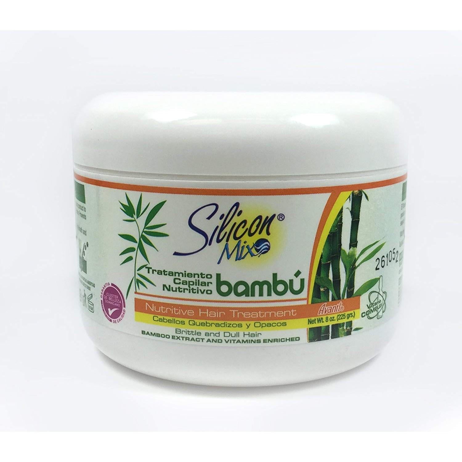 Silicon Mix Bamboo hair treatment 8 Oz.,Pack of 2 