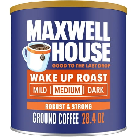 Maxwell House 28.4Oz Ground Coffee Medium Wake Up Roast