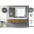thumbnail image 3 of James Martin Vanities 983-V72d-W-G-Gw Columbia 72" Wall Mounted Double Vanity Set - Wood, 3 of 5
