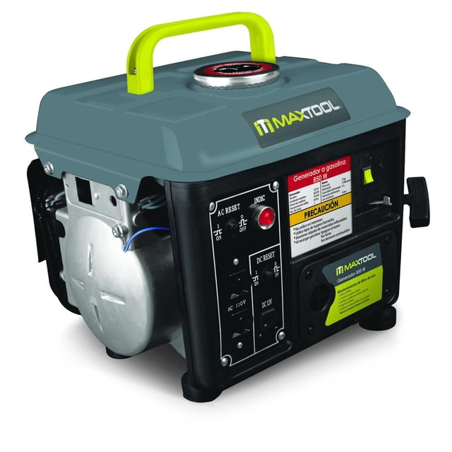 Generador Eléctrico a Gasolina MAXTOOL 850W Doméstico