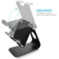 thumbnail image 3 of Lamicall Phone Stand : Desktop Stand Holder Dock, Tablet Stand Adjustable - Black, 3 of 7