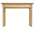 thumbnail image 3 of Time-2-Play Solid Wood Play Table, Rectangular Children's Table With 22" Legs Lego Compatible Blocks With Trough, 3 of 6