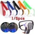 thumbnail image 2 of 1/5Pcs Portable Glasses Brush Two-side Microfiber Spectacles Cleaner Glasses Cleaning Rub Cleaner Eyeglass Cleaner Brush Tool 5pcs Green, 2 of 6
