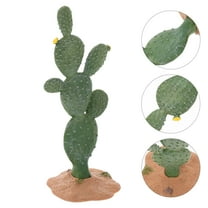 MLINS Simulated Cactus Model Decor Resin Cactus Statue Micro Landscaping Decor Garden Decor