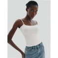 thumbnail image 6 of Stretch Camisole Tank Tops for Women - Spaghetti Strap Undershirt Cami Fits Women, 6 of 6