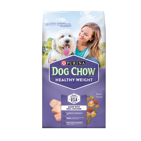 Purina Dog Chow Healthy Weight Adult Dry Dog Food - 4 lb. Bag