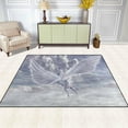 thumbnail image 3 of SKYSONIC 80x58 inches Lightweight Soft Area Rug Mat Indoor Floor Rugs Home Decoration for Kids Room Living Room Flying Pegasus, 3 of 6