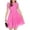 Hot Pink, variant on Tween Girls Dresses Red Sleeveless Cute Dresses Hawaiian Dresses for Girls 11-12 Years