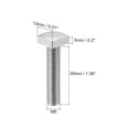 thumbnail image 2 of Square Head Bolt, 5 Pack M8x35mm 304 Stainless Steel Grade C Square Screws, 2 of 5