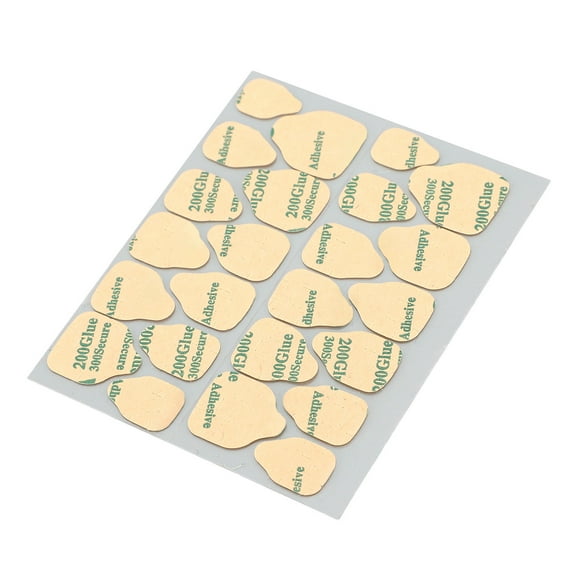 Pegatinas de Pegamento para Umas de Doble Cara, Pestañas Adhesivas de Umas de Resina 50 Hojas para El Hogar