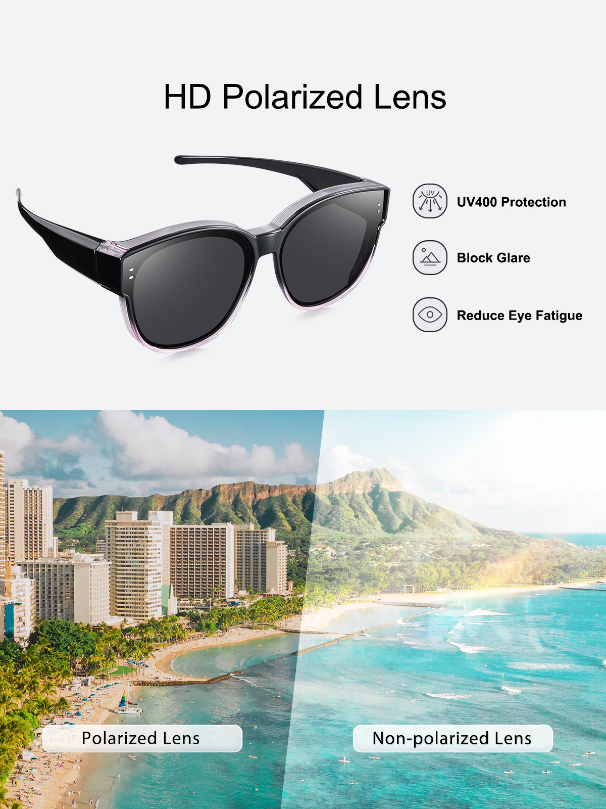 TINHAO Oversized Fit-Over Polarized Sunglasses photo 3