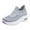 Grey, variant on uvwlwu Sneakers for Women Wedge Trainer Shoes Leisure Breathable Outdoor Fitness Running Sport Sneakers Casual Shoes(Size:41)